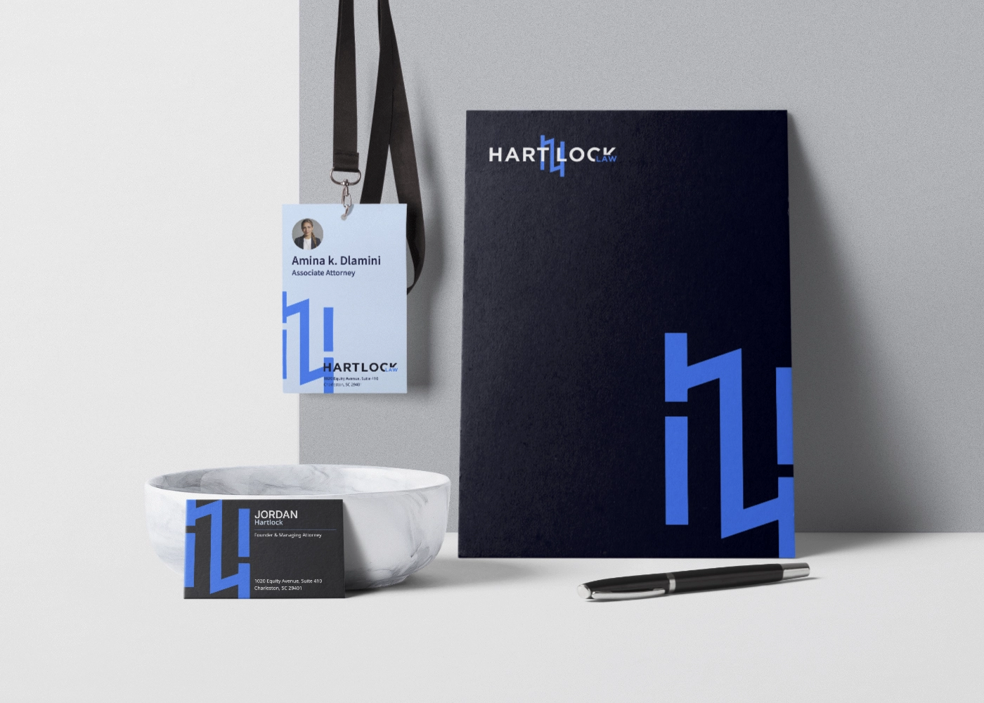Hartlock Law branding